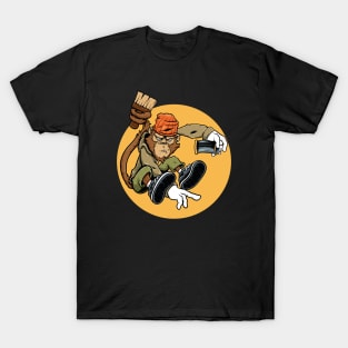 Bomber Monkey, Graffiti Character T-Shirt